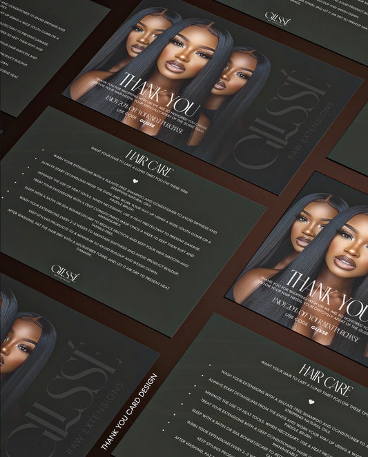Thank You Card Design