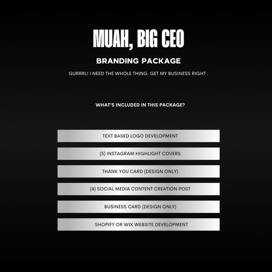 Muah, Big Ceo Package