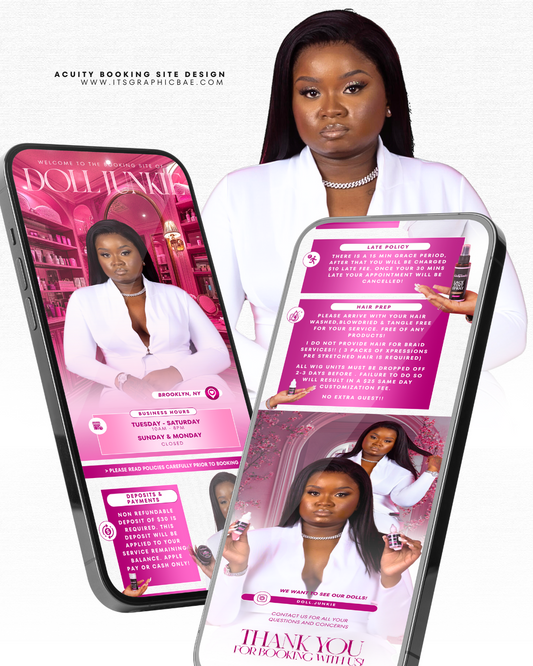 Acuity Booking Design
